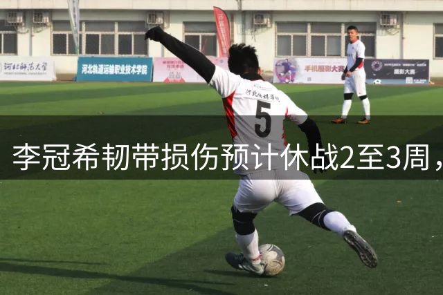 李冠希韧带损伤预计休战2至3周，将根据复查结果确定具体复出时间