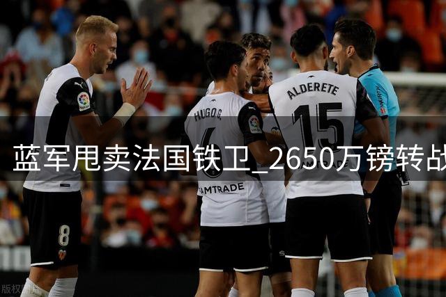 蓝军甩卖法国铁卫 2650万镑转战意甲